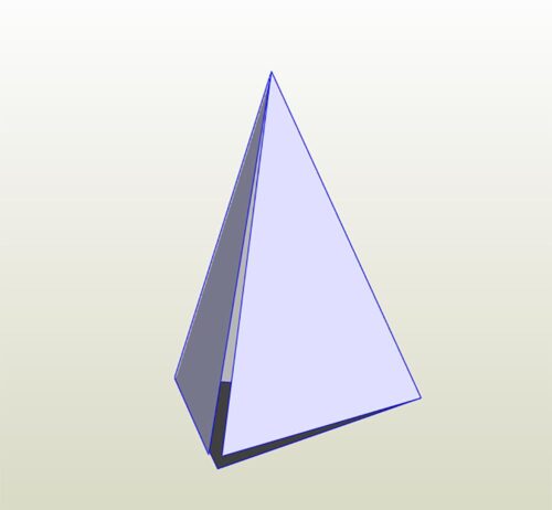 Пирамида треугольная