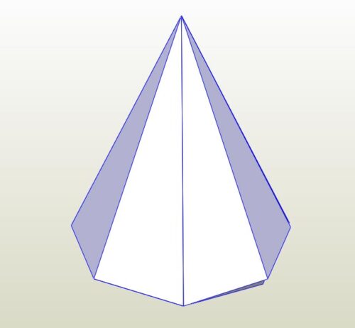 Пирамида восьмиугольная