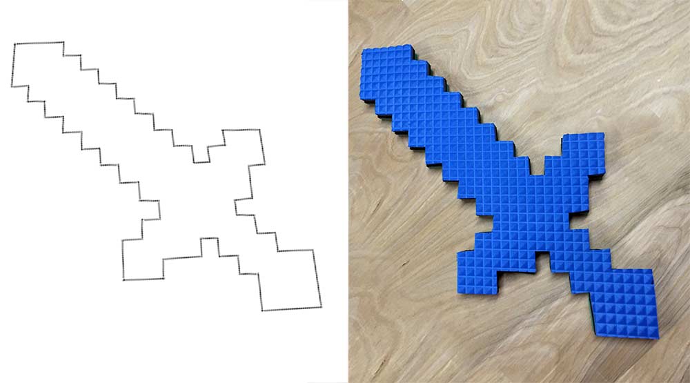 Связь между Papercraft и Minecraft